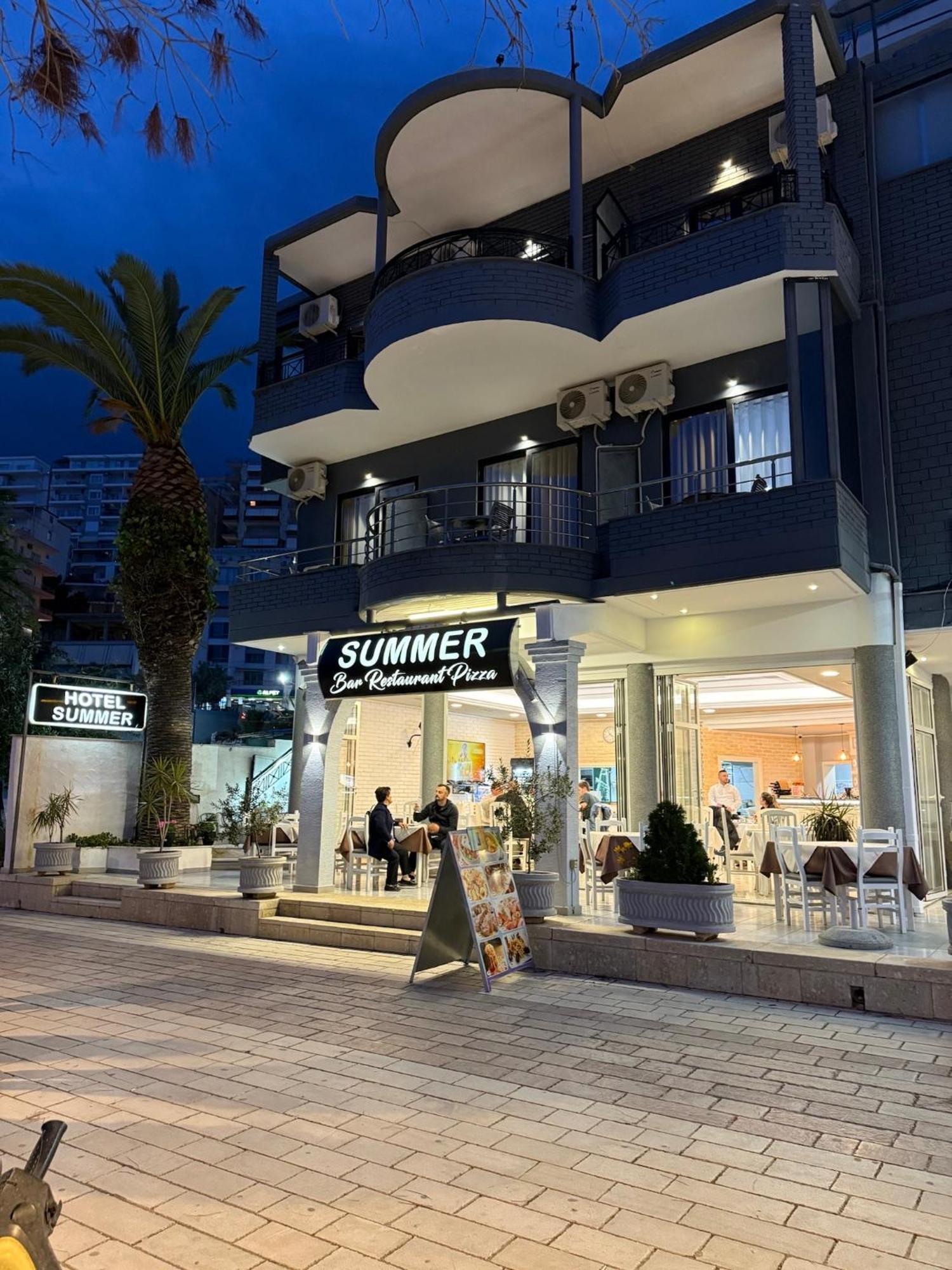 Hotel Summer Саранда Экстерьер фото